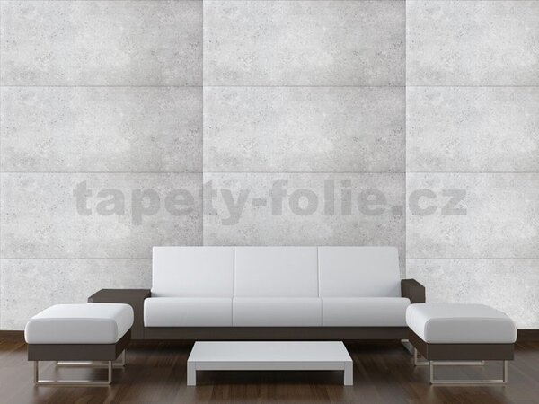 Stropné panely 3D XPS 4114, rozmer 100 cm x 50 cm, BETON svetlo sivý , IMPOL TRADE