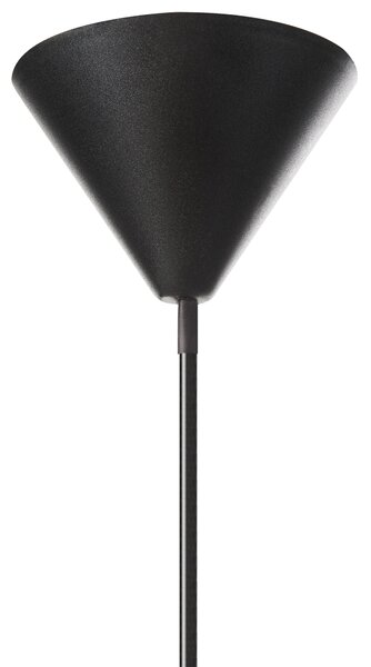 Závesná lampa biela nylon látkové tienidlo osvetlenie moderný štýl obývacia izba