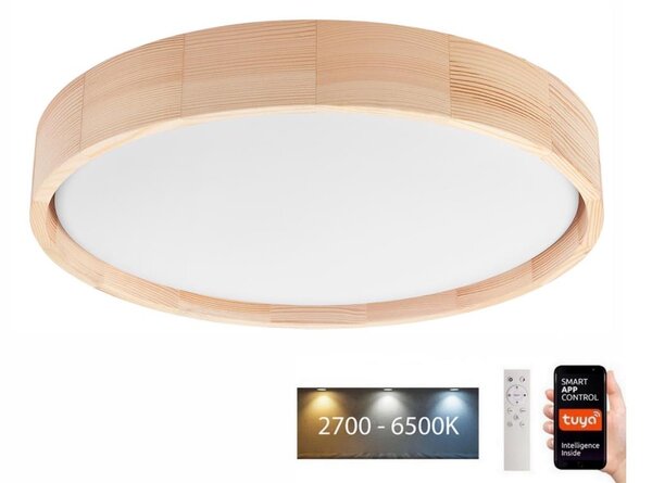 Brilagi - LED stropné svietidlo MANAROLA SMART LED/24W/230V + DO Tuya