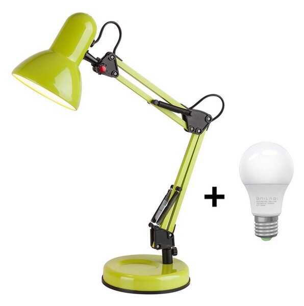 Brilagi - LED Stolná lampa ROMERO 1xE27/10W/230V zelená