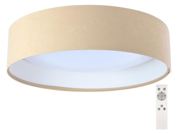 LED Stmievateľné stropné svietidlo SMART GALAXY LED/24W/230V béžová/biela + DO