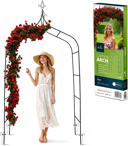 Záhradná pergola oblúk 265 cm Plonos PL-991