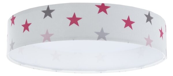 LED Stmievateľné svietidlo GALAXY KIDS LED/24W/230V hviezdičky biela/ružová/šedá +DO