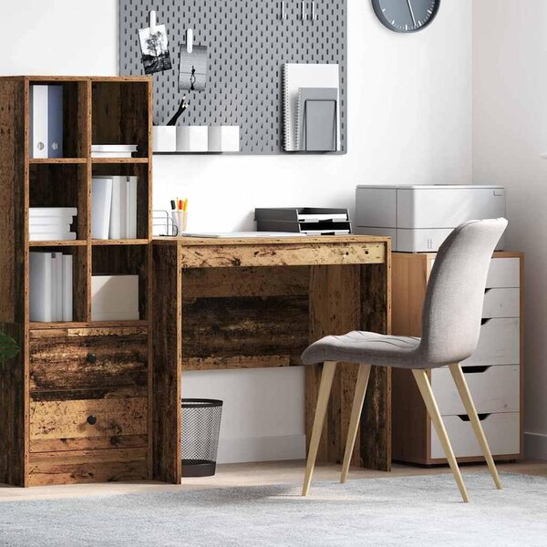 Maison Exclusive - písací stôl zo starého dreva 80 x 50 x 76 cm