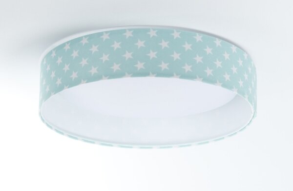 LED Stropné svietidlo GALAXY KIDS LED/24W/230V hviezdičky zelená/biela