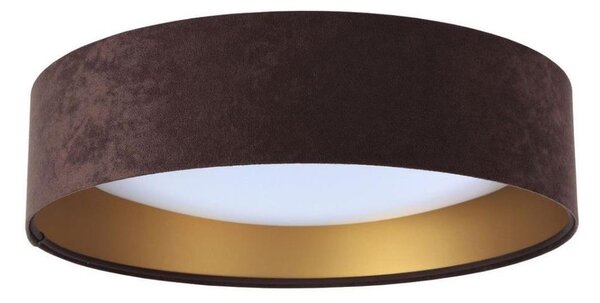 LED Stropné svietidlo GALAXY LED/24W/230V hnedá/zlatá