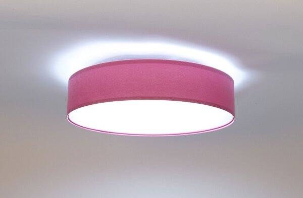 LED Stmievateľné stropné svietidlo SMART GALAXY LED/24W/230V ružová/strieborná + DO