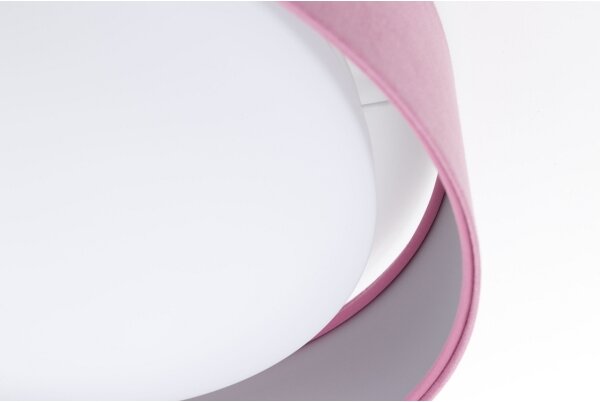 LED Stmievateľné stropné svietidlo SMART GALAXY LED/24W/230V ružová/strieborná + DO