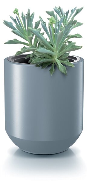 Prosperplast Kvetináč s vložkou HERO II antracit 39cm