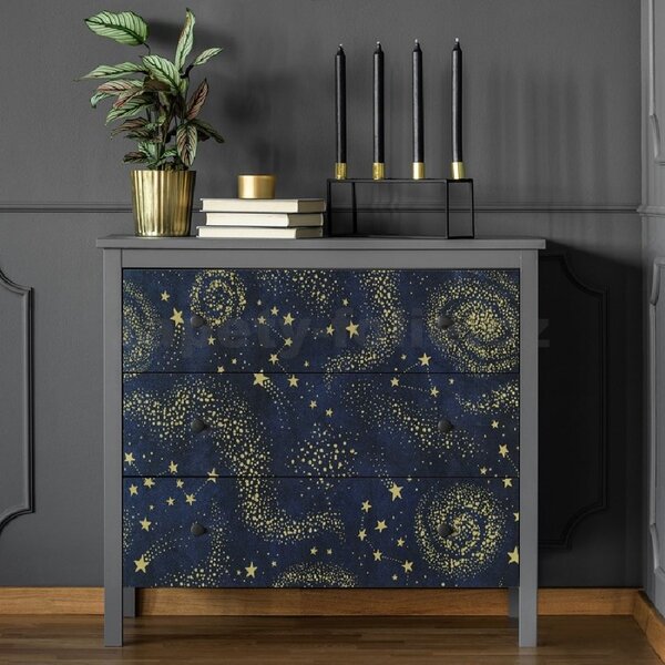 Samolepiace tapety 45 cm x 15 m GEKKOFIX 14132 STARRY NIGHT samolepiace tapety
