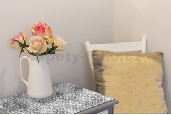 Samolepiace tapety 45 cm x 15 m GEKKOFIX 14134 SILVER PAILLETTES samolepiace tapety