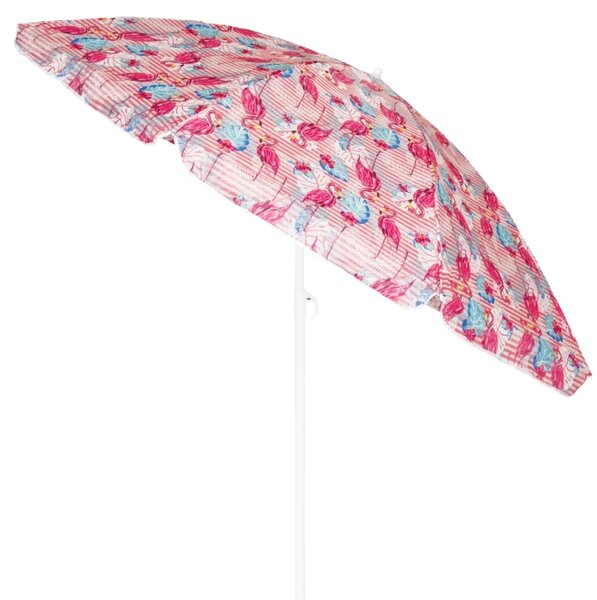 Záhradný slnečník FLAMINGO 200 cm, ružový