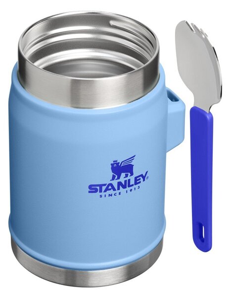 Modrá termoska na jedlo z nehrdzavejúcej ocele 400 ml Legendary Food Jar + Spork Blue Sky – Stanley