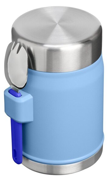 Modrá termoska na jedlo z nehrdzavejúcej ocele 400 ml Legendary Food Jar + Spork Blue Sky – Stanley