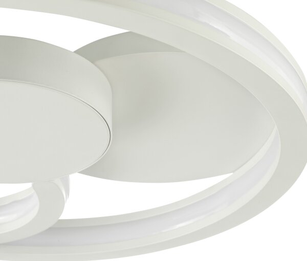Brilliant - LED stropné svietidlo REVOLA LED/33W/230V priemer 40 cm biele