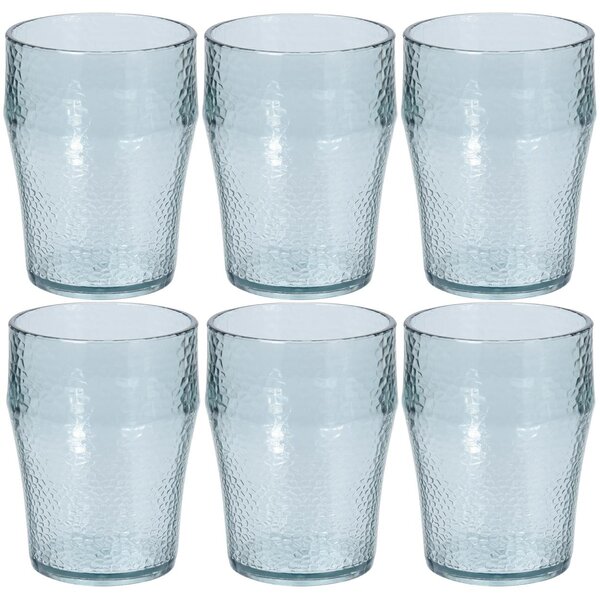 Plastový pohár Aqua 400 ml sada 6ks