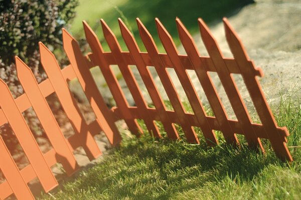 Prosperplast Záhradný plot Fence terakota