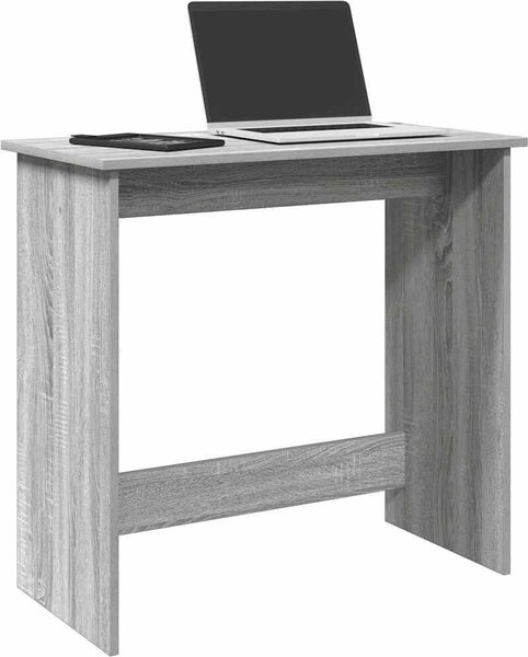 Maison Exclusive - písací stôl šedý Sonoma 80x40x75 cm drevený materiál