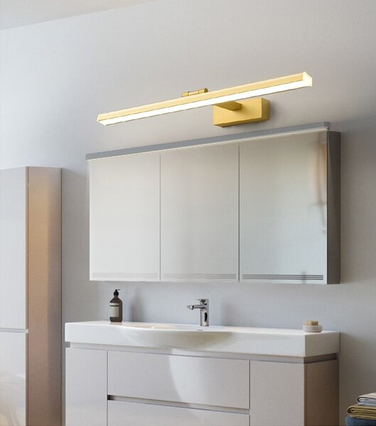 TooLight Kúpeľňové LED svietidlo APP835-1W 80 cm zlaté/neutrálna biela