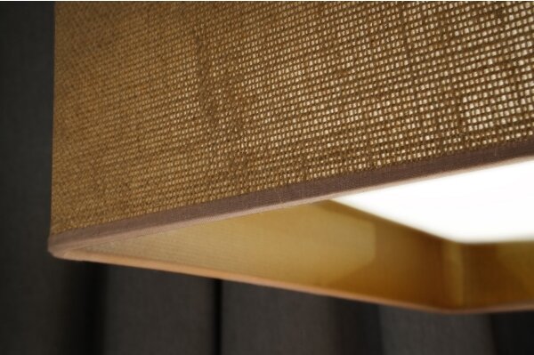 Brilagi - LED stmievateľné svietidlo VELVET SQUARE LED/24W/230V + diaľkový ovládač hnedé