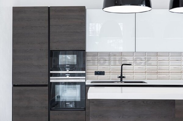 Obkladové panely 3D PVC 13, rozmer 440 x 580 mm, obklad krémový dekor Travertin, IMPOL TRADE