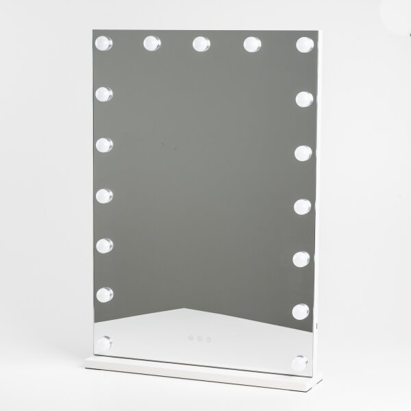 BRILAGI - LED Stmievateľné make-upové zrkadlo HOLLYWOOD LED/15W/230V 55x77 cm biela