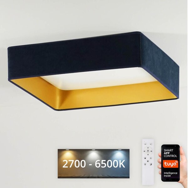 Brilagi-LED Stmievateľné svietidlo VELVET SQUARE LED/36W/230V Wi-Fi Tuya+DO tm. mod