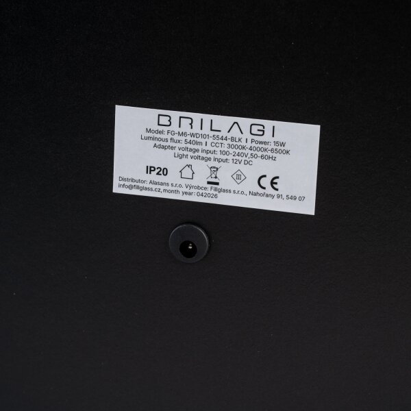 BRILAGI - LED stmievateľné make-upové zrkadlo CALIFORNIA LED/25W/230V 55x44 cm biela