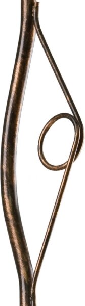 Brilagi - LED Luster na tyči ANTICO 1xE27/60W/230V bronz patina