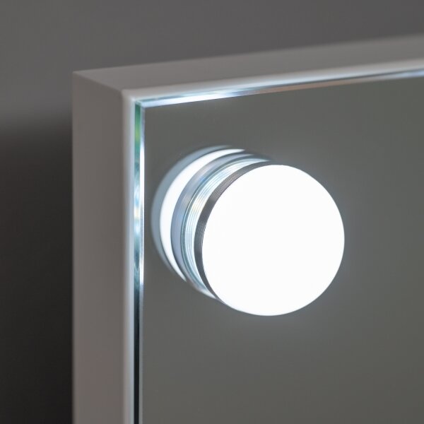 BRILAGI - LED stmievateľné make-upové zrkadlo HOLLYWOOD LED/15W/230V 60x50 cm biela