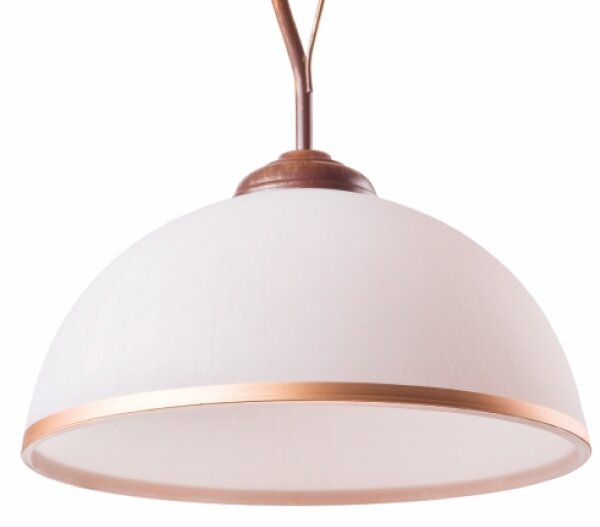 Brilagi - LED Luster na tyči ANTICO 1xE27/60W/230V bronz patina