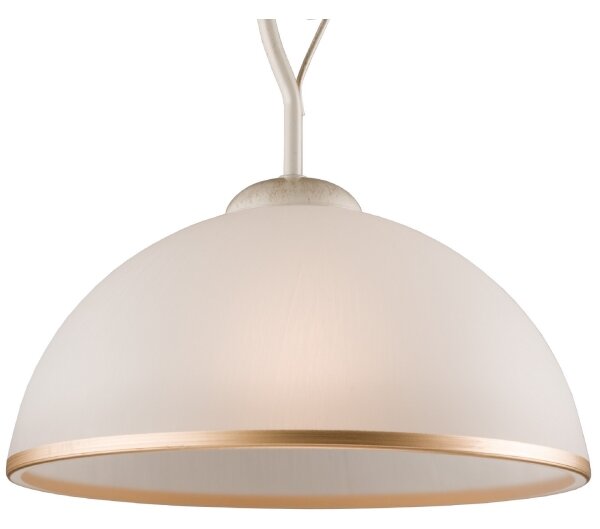 Brilagi - LED Luster na tyči ANTICO 1xE27/60W/230V biela patina