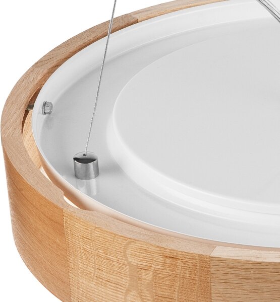 Brilagi - LED Luster na lanku CARVALHO 2xE27/60W/230V dub pr. 37 cm