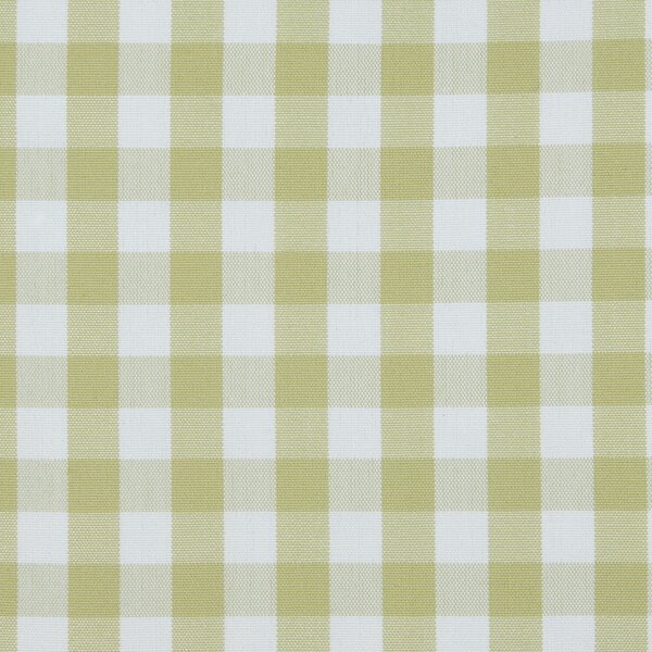 Dekoratívny vankúš olivovozelený a biely kockovaný vzor 45 x 45 cm gombíky moderný bytový doplnok spálňa obývačka