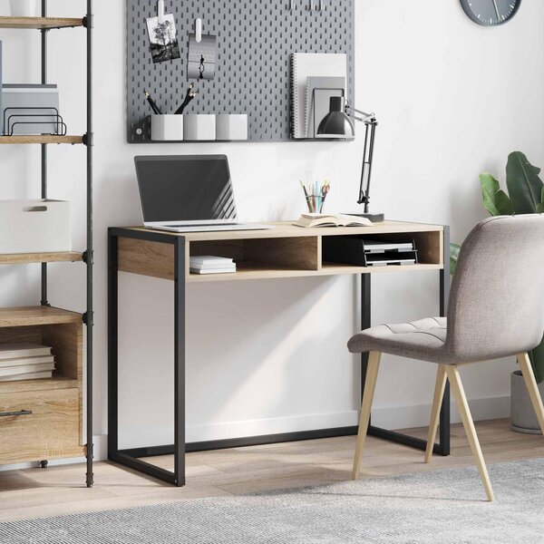 Maison Exclusive – písací stôl, materiál: drevotrieska, farba: Sonoma, rozmery: 100 x 50 x 75 cm