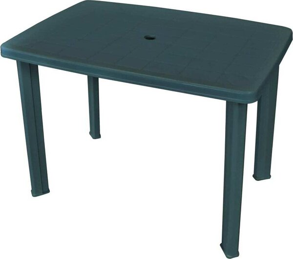 Maison Exclusive - Záhradný stôl zelený 101 x 68 x 72 cm plast