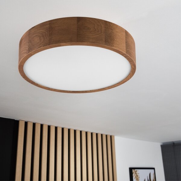 Brilagi - LED Stropné svietidlo CARVALHO 2xE27/60W/230V dub čerešňa pr. 37 cm