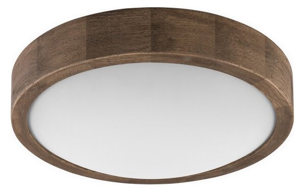 Brilagi - LED Stropné svietidlo CARVALHO SLIM 1xE27/60W/230V dub orech pr. 27 cm