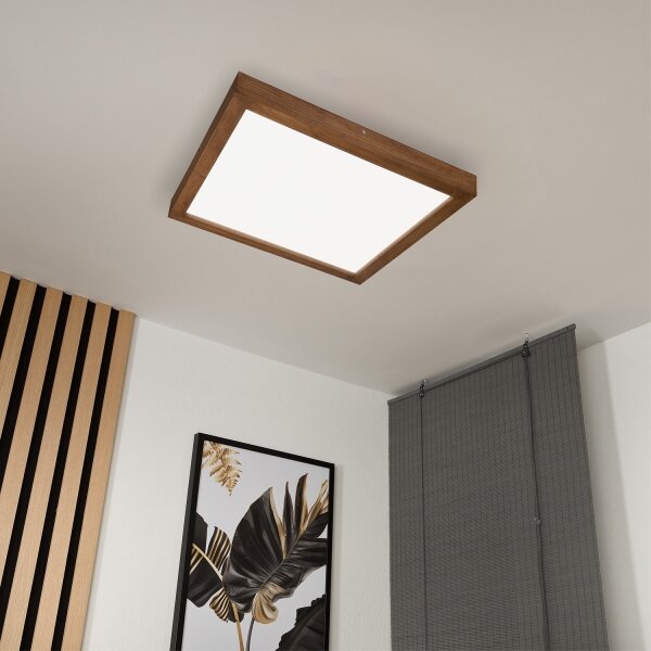 Brilagi - LED kúpeľňové svietidlo WOODY FRAME LED/40W/230V 60x60 IP44 dub čerešňa