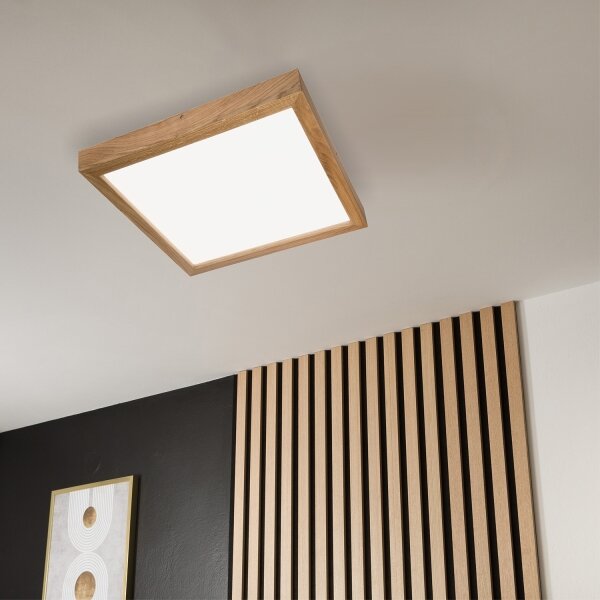 Brilagi - LED Kúpeľňové svietidlo WOODY FRAME LED/40W/230V 60x60 cm IP44 dub