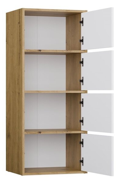 TP Living Komoda Alma 50 cm biela/dub artisan