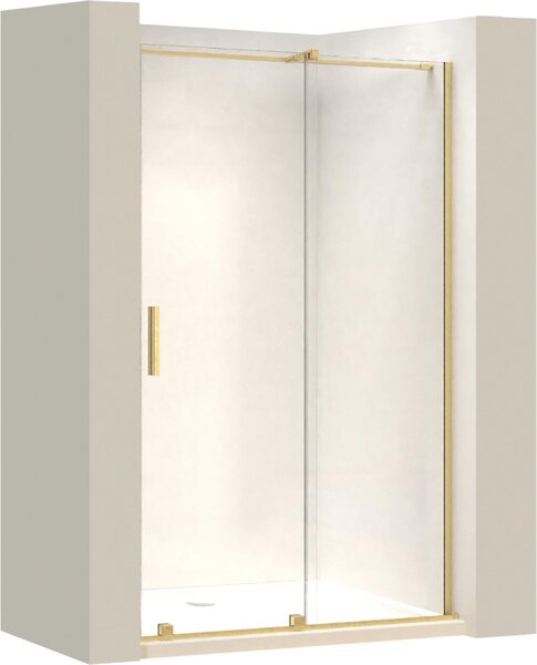 Posuvné Sprchové Dvere Rea Montana 120 Brush Gold