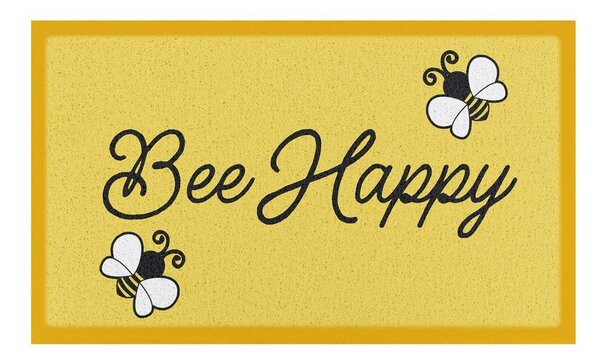 Rohožka z PVC 60x90 cm Bee Happy – Artsy Doormats