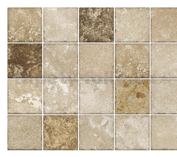 Obkladové panely 3D PVC TP10019483, rozmer 902 x 601 mm, mramor hnedý, GRACE