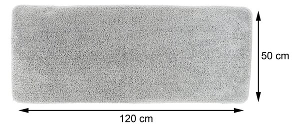 Predložka do kúpeľne Marlet, 50x120 cm, sivá