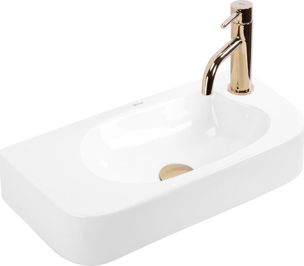 Umyvadlo Na Dosku REA Odetta White 51X25X11,5Cm