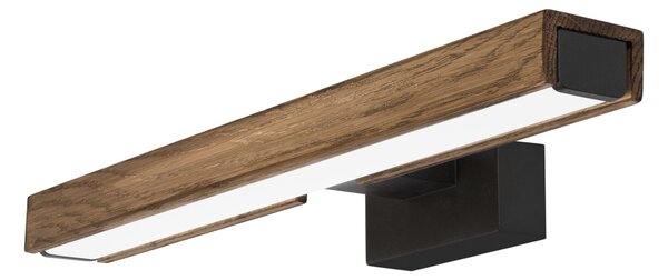 Brilagi-LED Kúpeľňové osvetlenie zrkadla WOODY MIRROR LED/8W/230V IP44 dub/čierna
