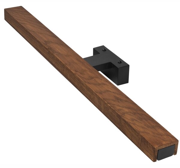 Brilagi-LED Kúpeľňové osvetlenie zrkadla WOODY MIRROR LED/12W/230V IP44 dub/čierna