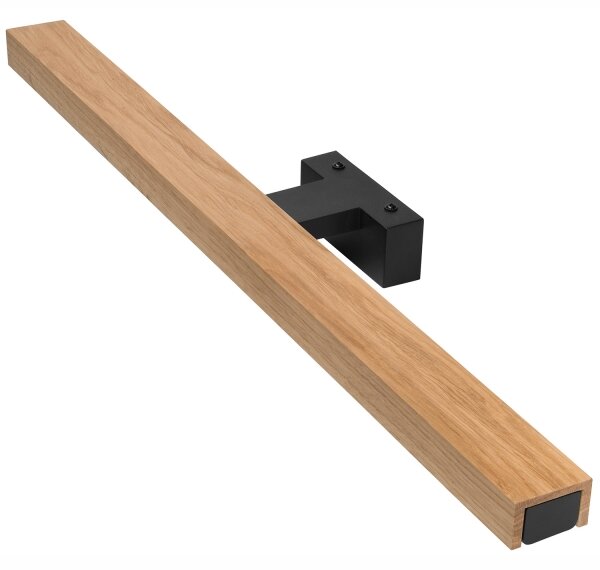 Brilagi-LED Kúpeľňové osvetlenie zrkadla WOODY MIRROR LED/12W/230V IP44 dub/čierna