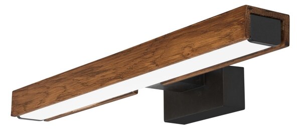 Brilagi-LED Kúpeľňové osvetlenie zrkadla WOODY MIRROR LED/8W/230V IP44 dub/čierna